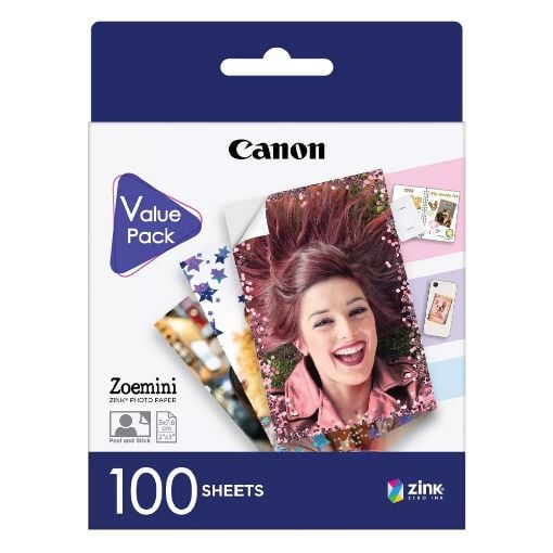 Εικόνα της Φωτογραφικό Χαρτί Canon Zink 100x Sheets for Zoemini 6135C003