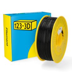 Εικόνα της 123-3D PC Filament 1.75mm Spool of 1Kg Black
