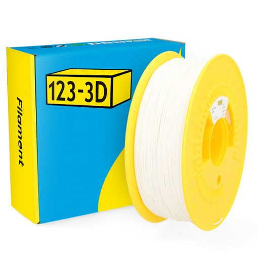 Εικόνα της 123-3D PLA Tough Filament 1.75mm Spool of 1Kg White