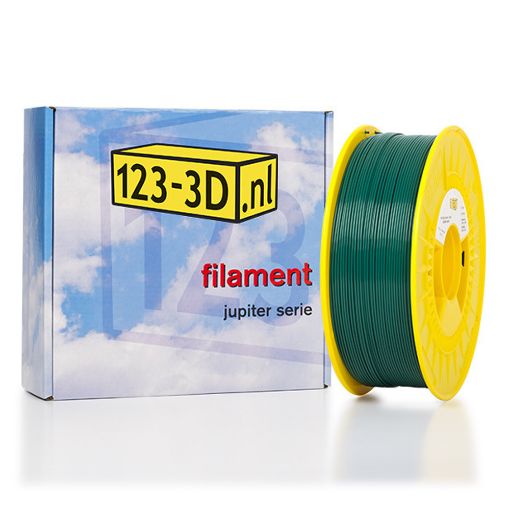 Εικόνα της 123-3D Jupiter PLA High Speed Filament 1.75mm Spool of 1Kg Green