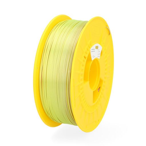 Εικόνα της 123-3D PLA Satin Rainbow Filament 1.75mm Spool of 1Kg Yellow/Brown