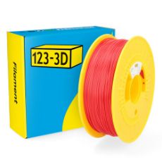 Εικόνα της 123-3D PLA Filament 1.75mm Spool of 1Kg Satin Red