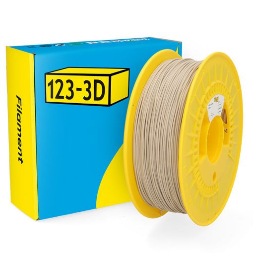 Εικόνα της 123-3D PETG Filament 1.75mm Spool of 1Kg Beige