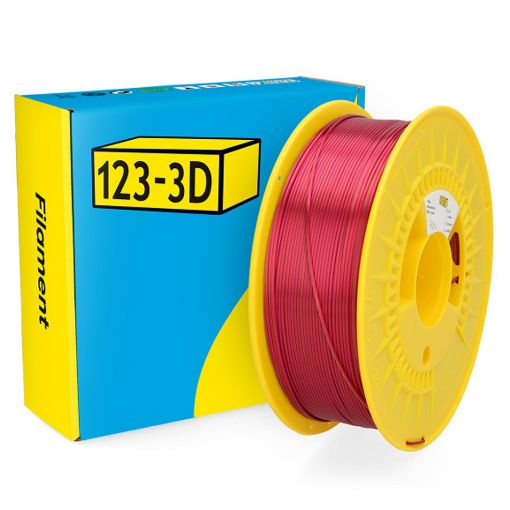 Εικόνα της 123-3D PLA Chameleon Filament 1.75mm Spool of 1Kg Pink-Gold