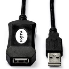 Εικόνα της Καλώδιο Προέκτασης Nedis Active USB-A Male to USB-A Female 5m Black CCGL60EXTBK50