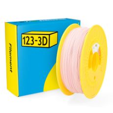 Εικόνα της 123-3D PLA Pastel Filament 1.75mm Spool of 1Kg Light Pink