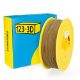 Εικόνα της 123-3D PLA Filament 1.75mm Spool of 1Kg Khaki Grey