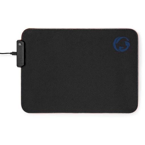 Εικόνα της Mouse Pad Nedis με RGB 250x350mm Black GMPDL110BK