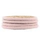 Εικόνα της Σετ Σουβέρ Estia Gaia 12x12cm 4τμχ Pink 07-40420