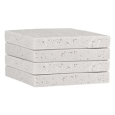 Εικόνα της Σετ Σουβέρ Estia Travertine 10x10cm 4τμχ 07-36867