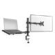 Εικόνα της Monitor Arm Nedis 15" - 32" with Laptop Stand Black MMSISNB110BK