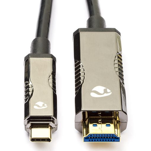 Εικόνα της Καλώδιο Nedis USB-C Male to HDMI Male 4K@60Hz 20m Black CCBG6410BK200