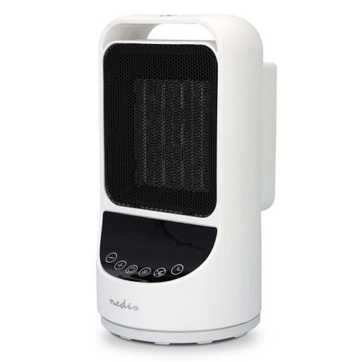 Εικόνα της Αερόθερμο Nedis SmartLife Wi-Fi Πύργος Κεραμικό 1500W White HTFA22WTW