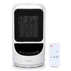 Εικόνα της Αερόθερμο Nedis SmartLife Wi-Fi Πύργος Κεραμικό 1500W White HTFA22WTW