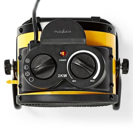 Εικόνα της Επαγγελματικό Αερόθερμο Nedis 2000W Black/Yellow HTIF20FYW