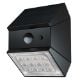 Εικόνα της Ηλιακό Επιτοίχιο Φωτιστικό 123LED Magic Cube 3000-4000-6000K με Αισθητήρα Κίνησης IP65 Black