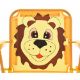 Εικόνα της Σετ Έπιπλα Κήπου Μπαλκονιού Outdoor Living Lion με Τραπέζι Ομπρέλα και 2 Καρέκλες 50x49 cm 841596