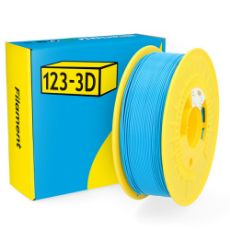Εικόνα της 123-3D PLA Filament 1.75mm Spool of 1Kg Sky Blue