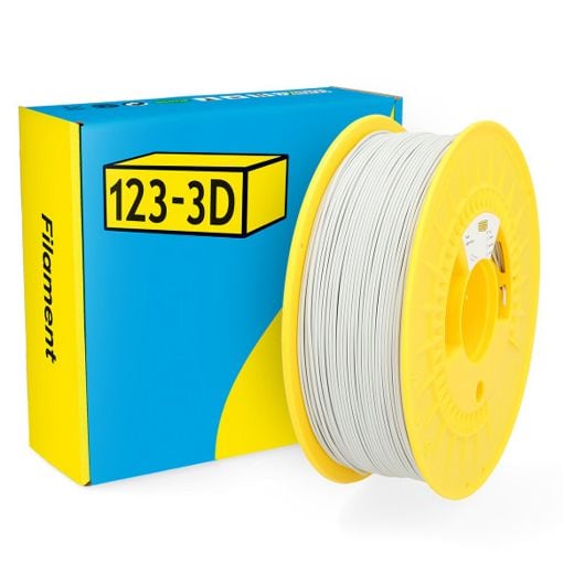 Εικόνα της 123-3D PLA Filament 1.75mm Spool of 1Kg Light Grey