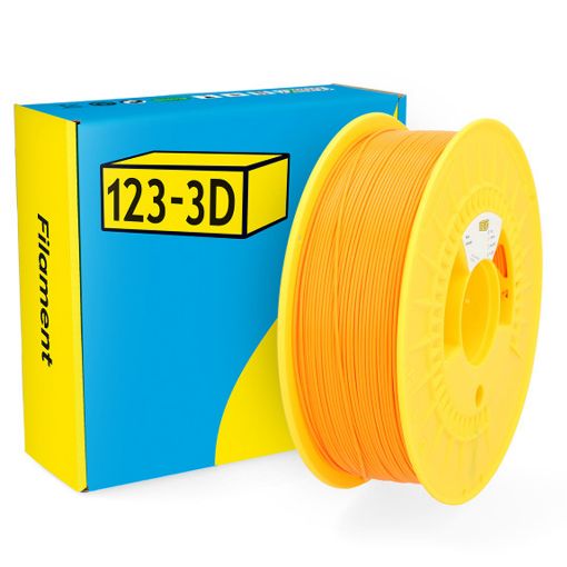 Εικόνα της 123-3D PLA Filament 1.75mm Spool of 1Kg Orange