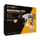 Εικόνα της Δραπανοκατσάβιδο Μπαταρίας Batavia Maxxpack Twindrill 18V White/Black 7063778