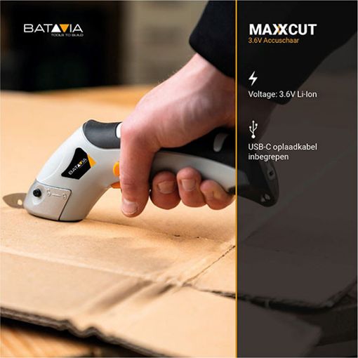 Εικόνα της Ασύρματο Ψαλίδι Batavia Maxxcut 3.6V Black/Gray 7047996