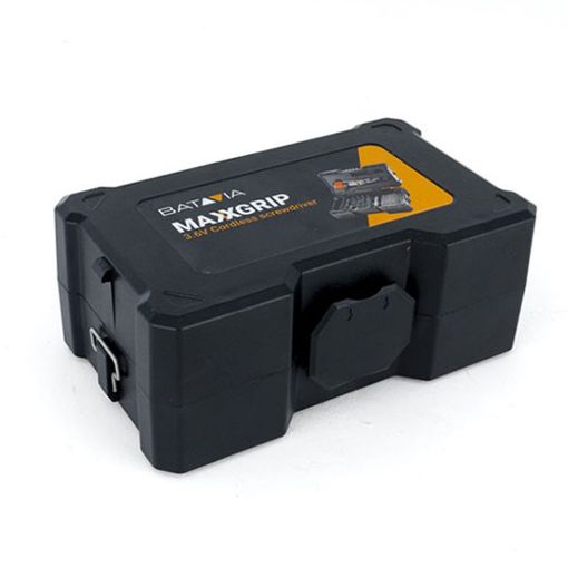 Εικόνα της Κατσαβίδι Μπαταρίας Batavia Maxxgrip 3.6V με Βαλίτσα Αποθήκευσης & 44 Μύτες Black/Yellow 7064741