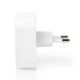 Εικόνα της Home Gateway Πρίζας Nedis SmartLife Wi-Fi/ZigBee/Bluetooth White WIFIZBT10CWT