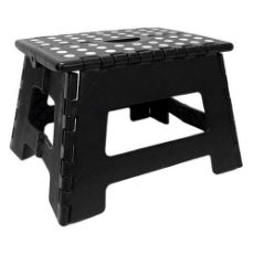 Εικόνα της Σκαμπό Gardalux Πτυσσόμενο 29 x 22 x 22 cm Black 23375362