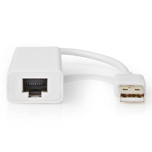 Εικόνα της Adapter Nedis USB-A Male to RJ45 Ethernet Female 0.2m White CCGB60950WT02