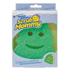 Εικόνα της Σφουγγάρι Scrub Daddy Scrub Mommy Christmas Tree Special Edition Green