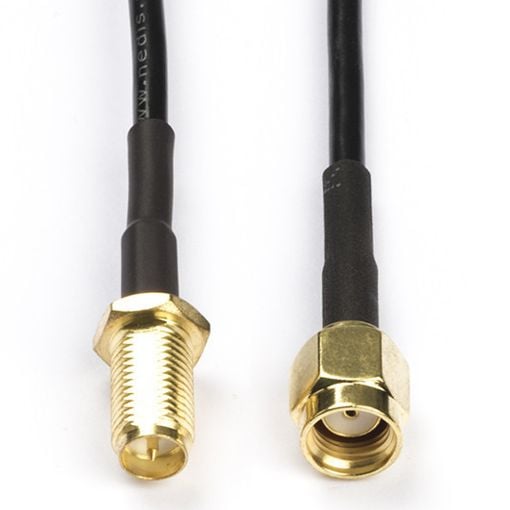 Εικόνα της Καλώδιο Nedis SMA Male to SMA Female Single Shielded Gold-Plated 5m Black CSGL02210BK50