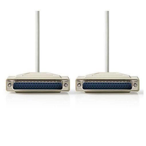 Εικόνα της Καλώδιο Nedis 37-Pin D-SUB Male to Male 1m Ivory CCGP52500IV10