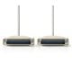 Εικόνα της Καλώδιο Nedis 37-Pin D-SUB Male to Male 1m Ivory CCGP52500IV10