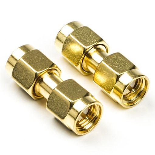 Εικόνα της Adapter Nedis SMA Male to SMA Male Gold-Plated 2τμχ Gold CSGB02941GD