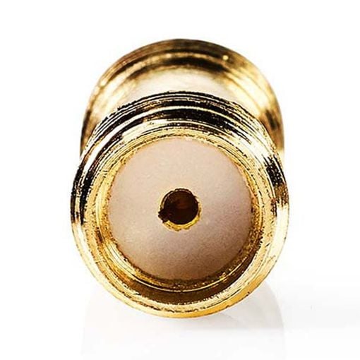 Εικόνα της Adapter Nedis SMA Female to SMA Female Gold-Plated 2τμχ Gold CSGB02940GD
