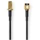 Εικόνα της Καλώδιο Επέκτασης Nedis SMA Male to SMA Female Gold-Plated 3m Black CSGB02010BK30