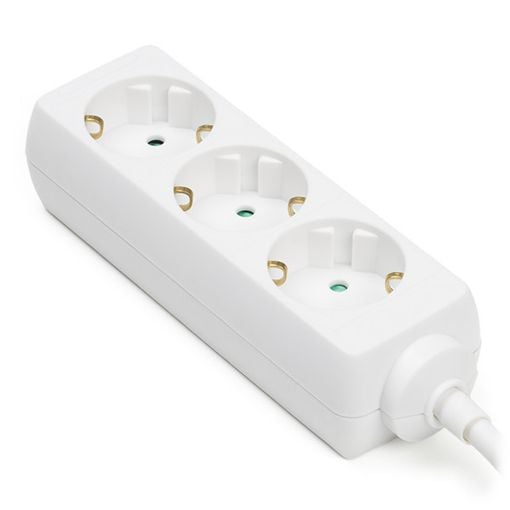 Εικόνα της Πολύπριζο Nedis 3 Θέσεων 3m White EXSO330F1WTB