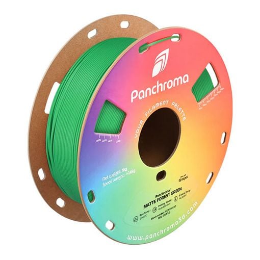 Εικόνα της Polymaker Panchroma PLA Matte Filament 1.75mm Spool of 1Kg Forest Green