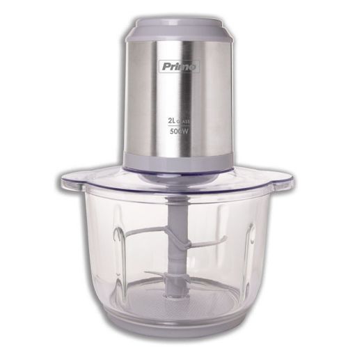 Εικόνα της Πολυκόπτης Primo με 4 Λεπίδες 2000ml 500W Inox/Grey PRFC-40486