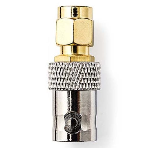 Εικόνα της Adapter Nedis SMA Male to BNC Female Gold-Plated 2τμχ CSGB02961GD