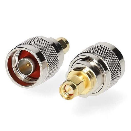 Εικόνα της Adapter Nedis SMA Male to N Male Gold-Plated 2τμχ Silver/Gold CSGB02970GD