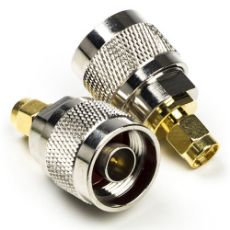 Εικόνα της Adapter Nedis SMA Male to N Male Gold-Plated 2τμχ Silver/Gold CSGB02970GD