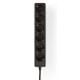 Εικόνα της Πολύπριζο ProCable 6 Θέσεων 1.5m Black 41225
