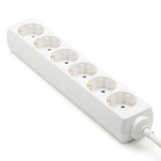 Εικόνα της Πολύπριζο ProCable 6 Θέσεων 3m White 41162
