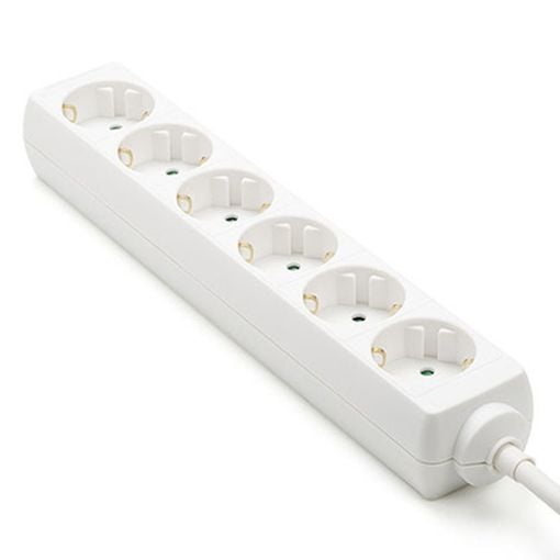 Εικόνα της Πολύπριζο ProCable 6 Θέσεων 3m White 41162