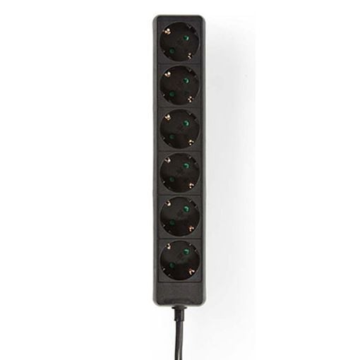 Εικόνα της Πολύπριζο ProCable 6 Θέσεων 3m Black 41226