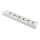 Εικόνα της Πολύπριζο Nedis 6 Θέσεων Χωρίς Καλώδιο White EXSO600F1WT