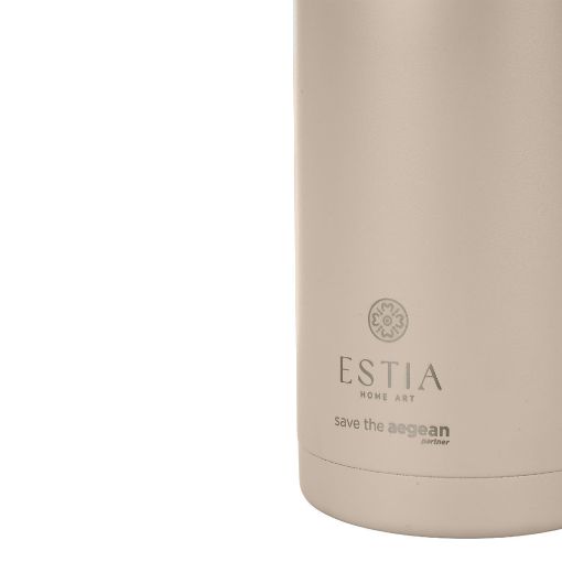 Εικόνα της Θερμός Estia Lift Bottle Save The Aegean με Λαβή 1800ml Dune 01-41434