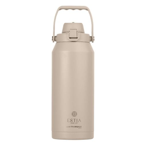 Εικόνα της Θερμός Estia Lift Bottle Save The Aegean με Λαβή 1800ml Dune 01-41434